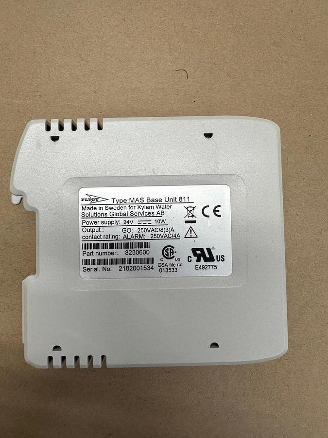 FLYGT MASBU811 Xylem Water MAS Pump Monitoring Base Unit *NEW*