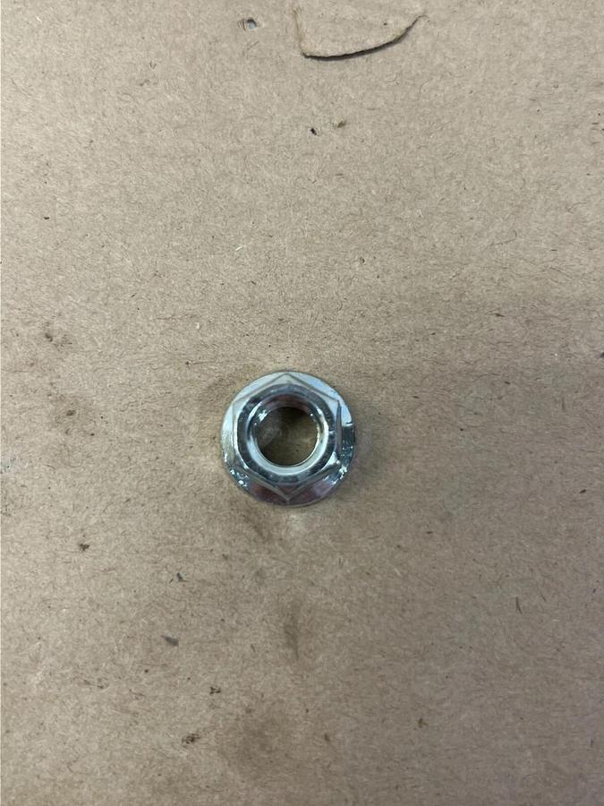 Stainless Steel Hex Flange Lock Nut - Lot of 70