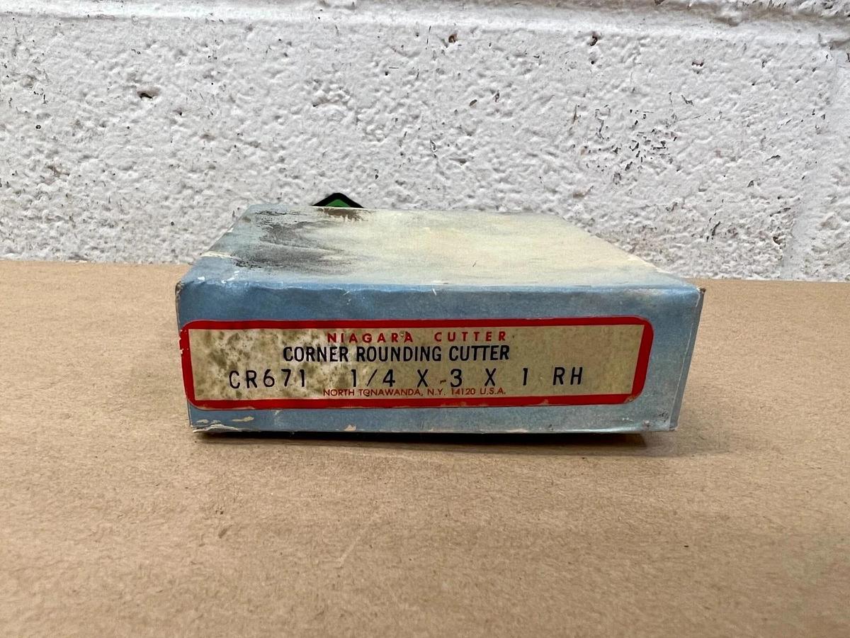 Used Niagara Cutter CR671 1/4 x 3 x 1 RH Corner Rounding Cutter