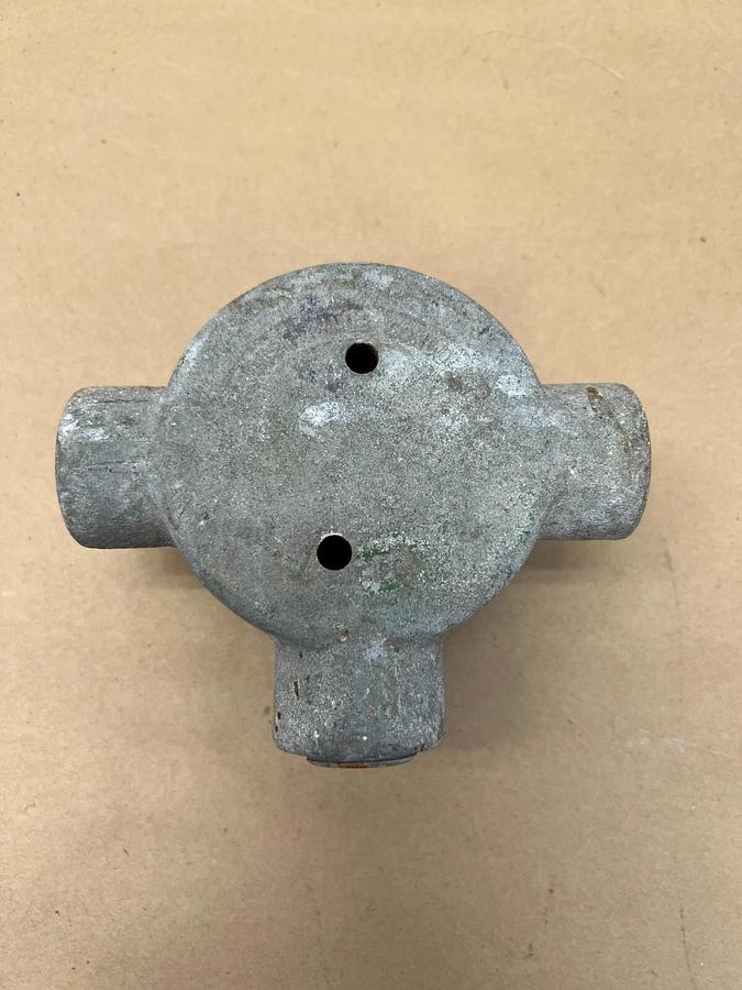 Used Crouse Hinds GUAT 26 Conduit Outlet Box