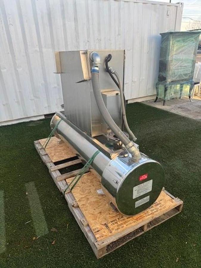 Used Aquafine SCD-1450 H Chlorine Destroyer Unit w/ SCD-1750 Cylinder