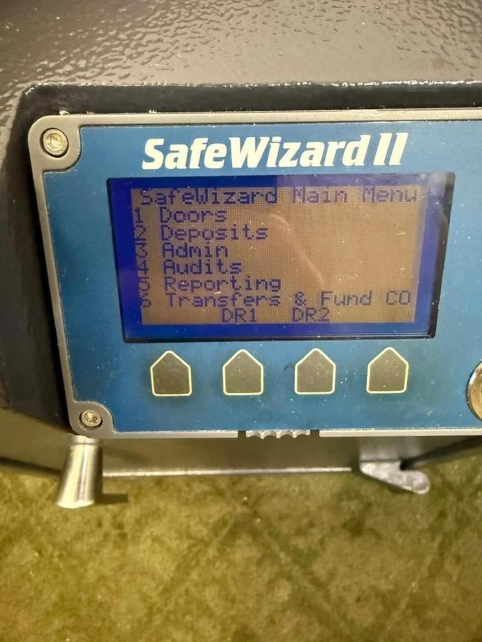 Used Amsec RMM2620SW-R Cash Management Safe Right Swing With Safe Wizard II