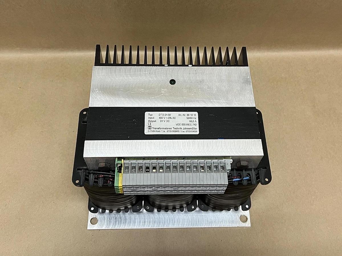 Used Technik Jahnsmüller DTG 24-60 400V, 50/60Hz Transformer Art.-Nr. 30-10-10
