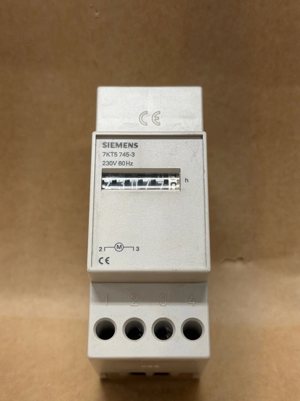 Used Siemens 7KT5 745-3 6-Digit Hour Counter