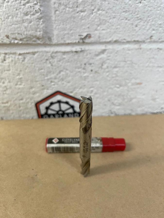 Used Cleveland Twist Drill C4 1212 Center Cutting, LIST 582, 3/8x3/8 S