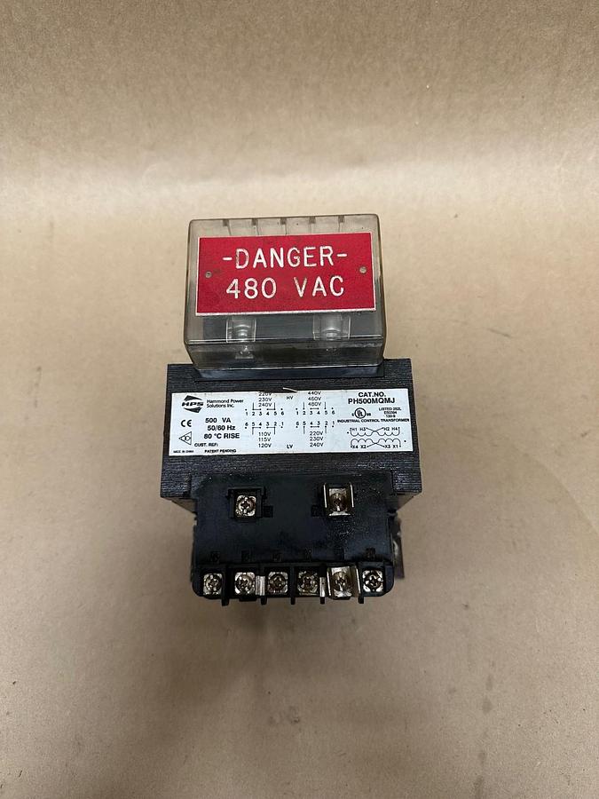 Used Hammond Power Solutions PH500MQMJ 500VA, 50/60Hz Control Transformer