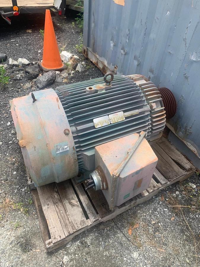 Used Reliance Electric P44G6505A 250HP 1785 RPM 460V 279A 3 Phase Motor
