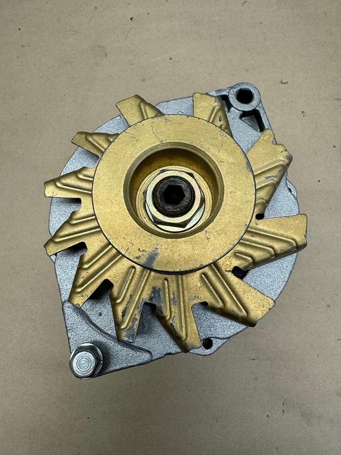 Used Delco Remy 7127-514 Marine Alternator, 37 Amps