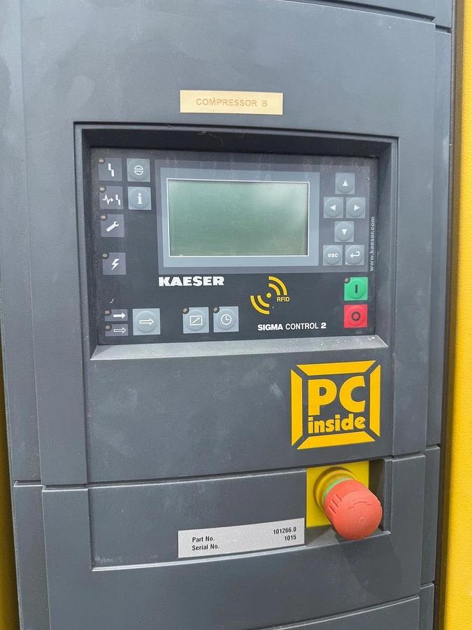 Used Kaeser CSC 75 Rotary Screw Air Compressor, 75Hp, CFM: 345, PSI: 125