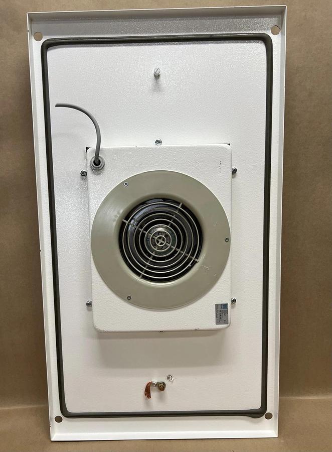 Used Rittal SK 3149 000 Roof-Mounted Enclosure Fan Assembly, 42W, 230V, 50/60Hz