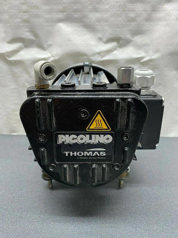 Used Thomas Picolino VTE3 Rotary Vane Pump and Compressor, Flow Rate from 2.0-5.9 CFM