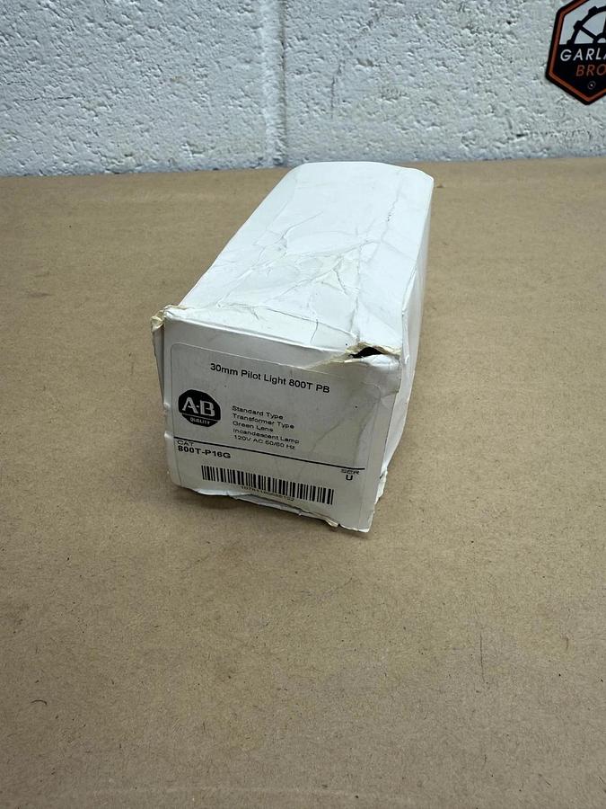 Allen-Bradley 800T-P16G 30 mm Pilot Light 800T PB Series U *NEW*