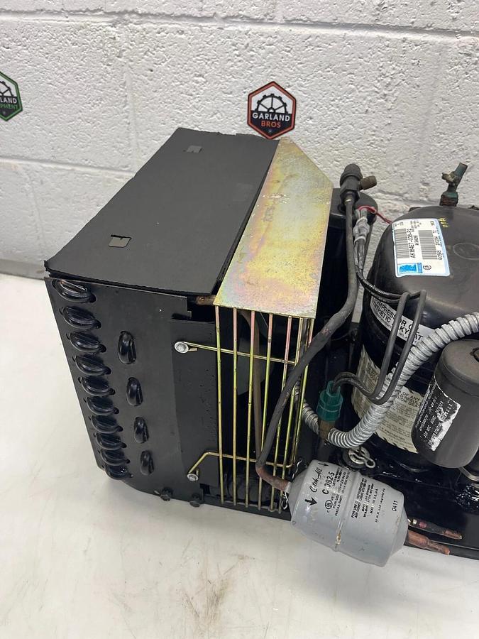 Used Tecumseh AK164ET-038-P2 Reciprocating Condenser Unit, MOD AK9433EC, 230/208V