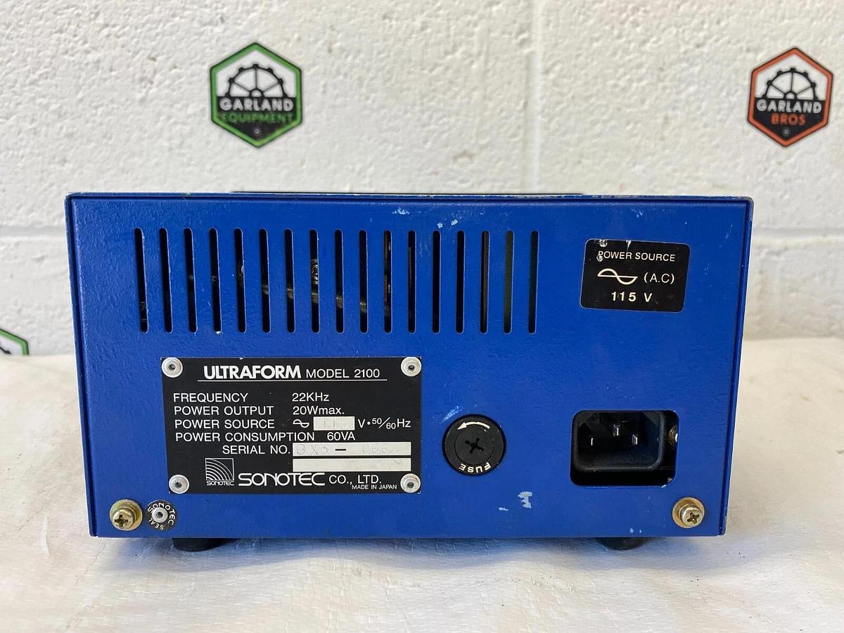 Used Sonotec D-M-E Ultraform UF2100 Power Supply