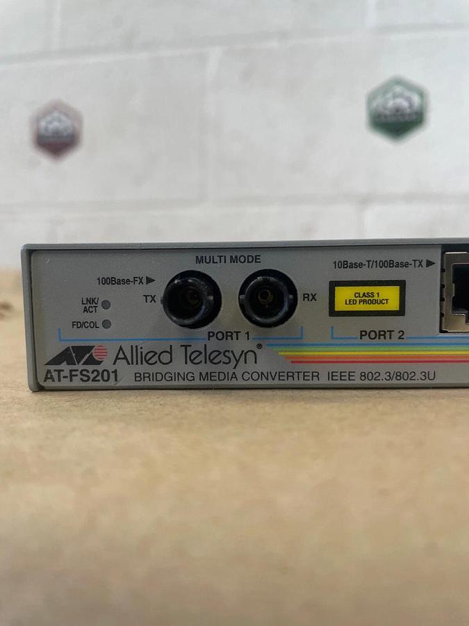Used Allied Telesyn AT-FS201 Ethernet Switch