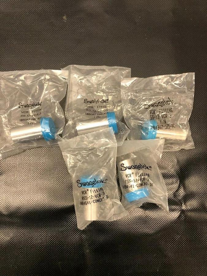 Used Swagelok Various Face Seal Fittings - 9 total