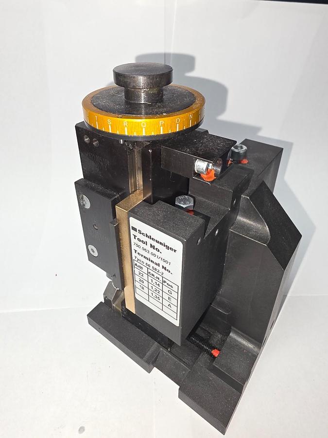 Used AMP Tyco 35442-1 Pneum Hd Assy 356442-1 Tool Hold Assy 356438-1 Small Cam Assy