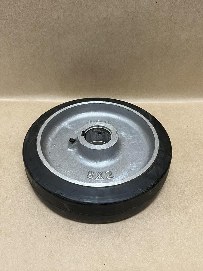 Used R & K 8" x 2" Caster Wheel
