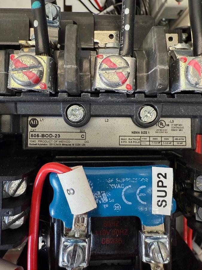 Used Allen-Bradley MCC Bucket, Reversing Starter, Relay Breaker *NEW*