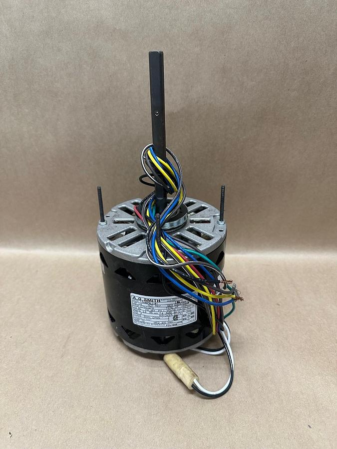 Used A. O. Smith F48SP6L11B1 1/2Hp Motor @ 1075RPM, 115V, Phase 1, 60Hz