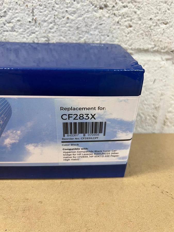 Used Hyperion CF283X Black Toner