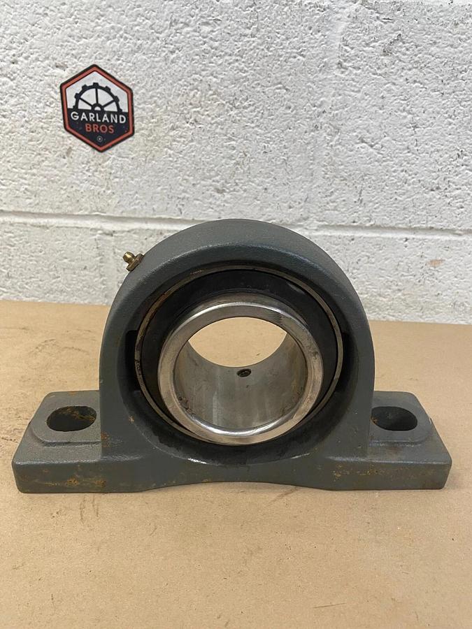 Used Tristan P215 Pillow Block Bearing, 2 Bolt, 2-15/64”