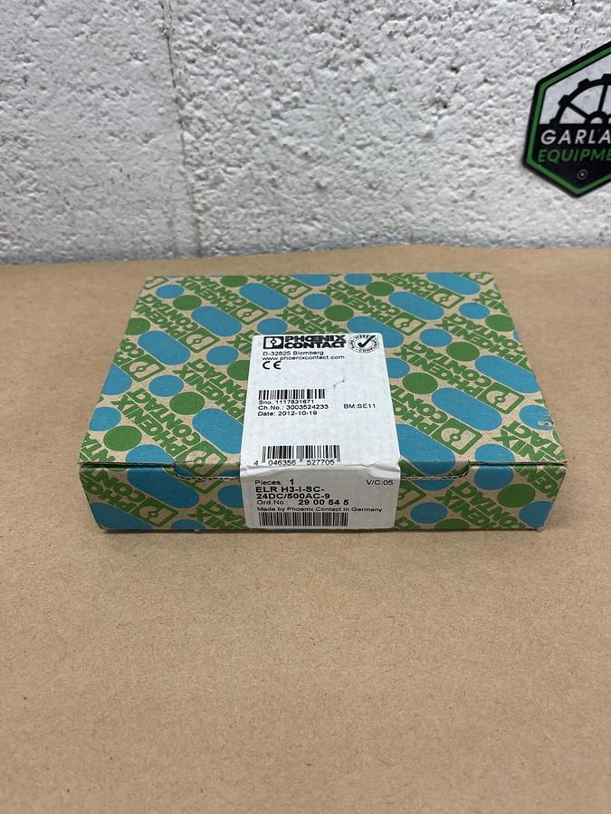 Used Phoenix Contact ELR H3-I-SC-24DC/500AC-9 Hybrid Motor Starter *FACTORY SEALED*