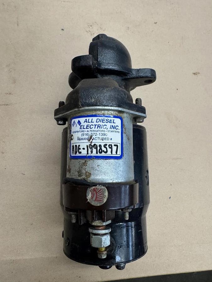 Used All Diesel Electric 1998597 SD300 Starter