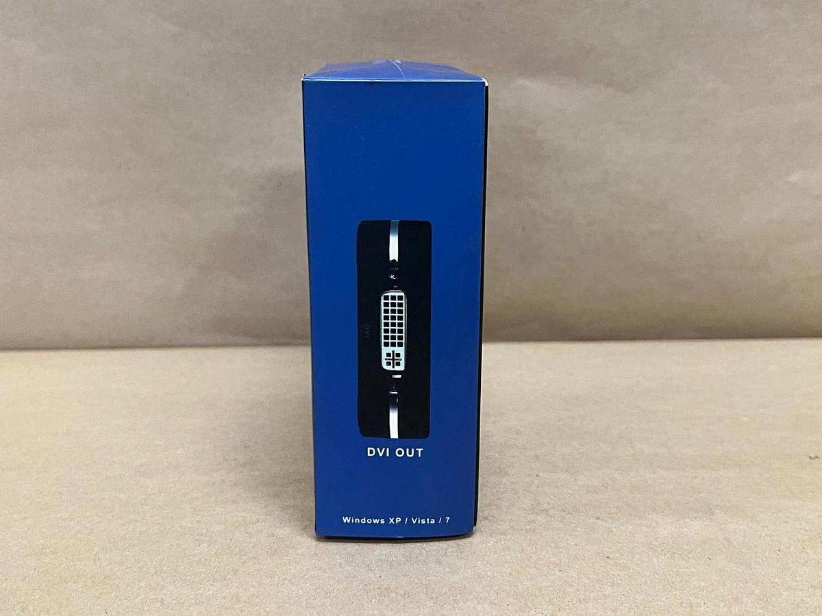 Used EVGA 100-U2-UV16-A1 UV Plus +16 USB 2.0 to DVI VGA Display Adapter *NEW*