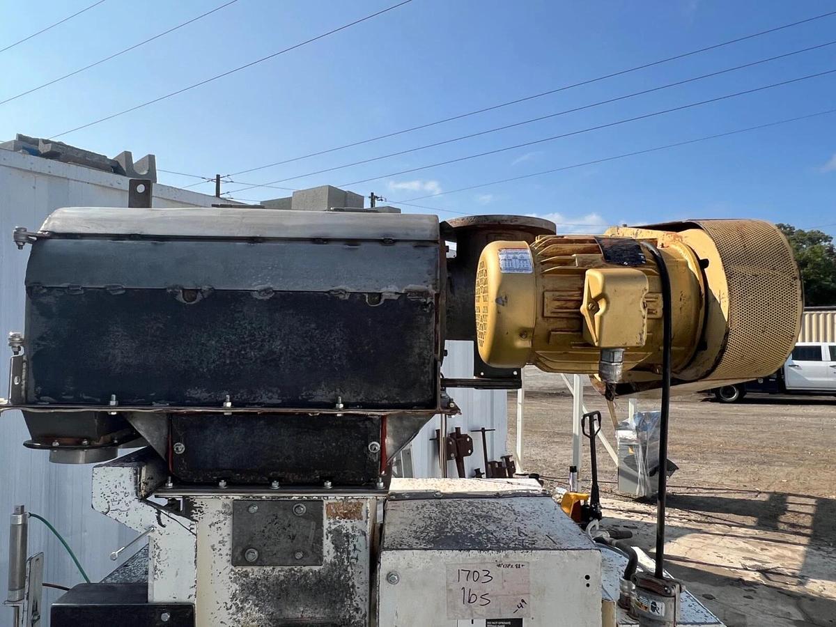 Used Taylor Products Model APV (2013) Prater Sifter, Pre-Inflator Tube, Dust Shroud