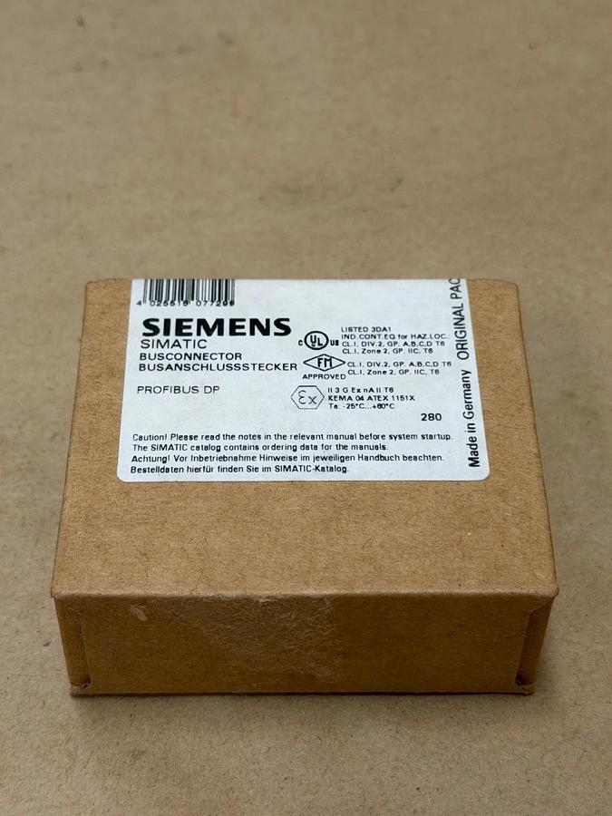 Used Siemens Simatic 6ES7 972-0BA52-0XA0 Bus Connector *FACTORY SEALED*
