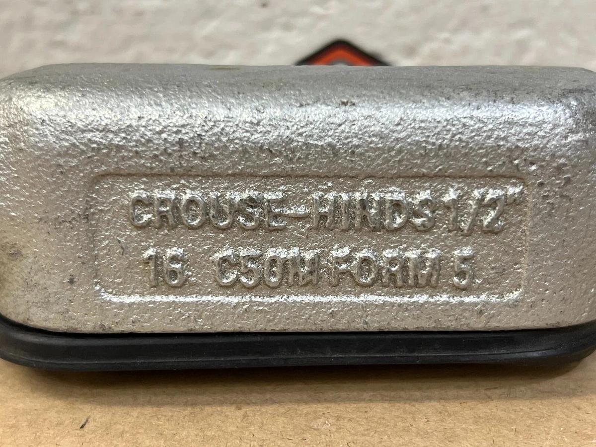 Used Crouse-Hinds C50M 1/2” Form 5 Conduit Body