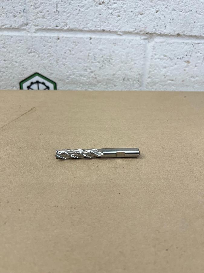 Niagara Cutter HSS Endmill D201 RH Square UNC 3/8x3/8x9/16x13-1/8