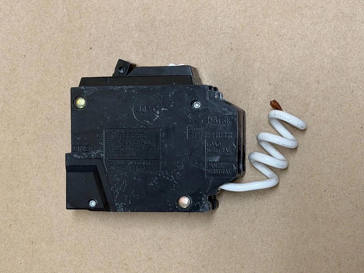 Used GE THQL1115AF2 15A Circuit Breaker