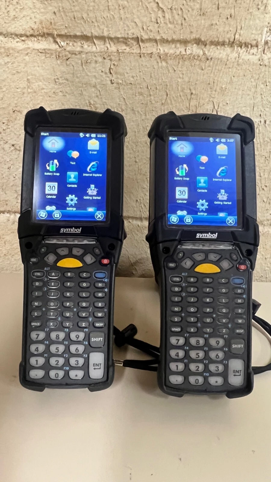 Used Symbol Motorola Zebra MC92N0 Mobile Barcode - Lot of 2