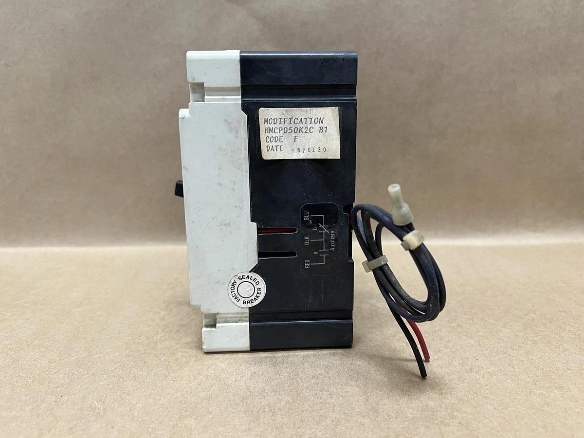 Used Cutler-Hammer/Westinghouse HMCP050K2C 50A, 3 Pole, Ser C Motor Circuit Protector