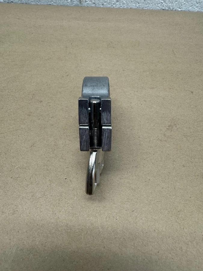 Used Ideal P101198 Hinge Clamp Vacuum Fittings, Aluminum, KF-16, (Lot of 3)