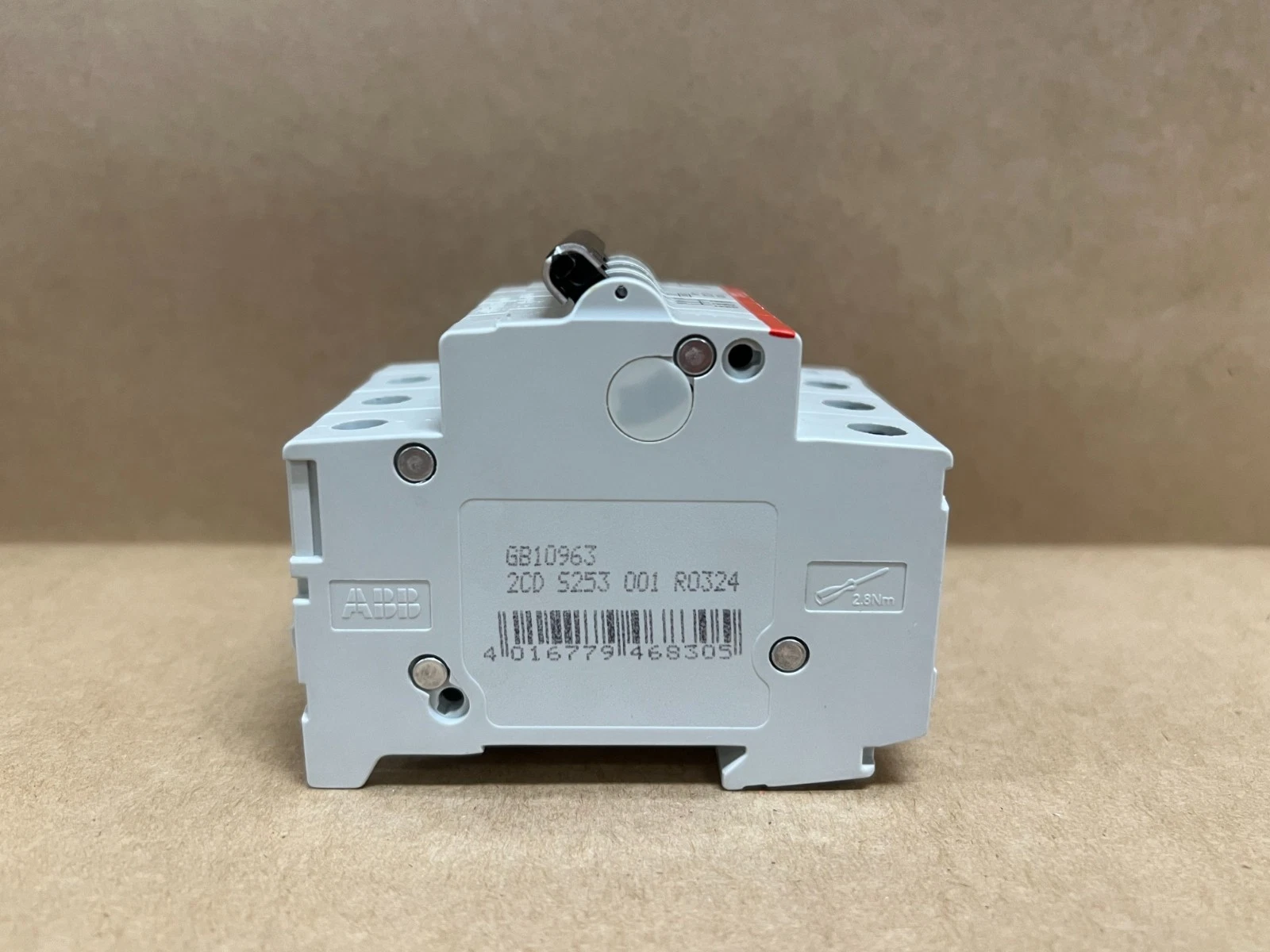 Used ABB S203-C32 3 Pole, 32A Miniature Circuit Breakers - Lot of 2