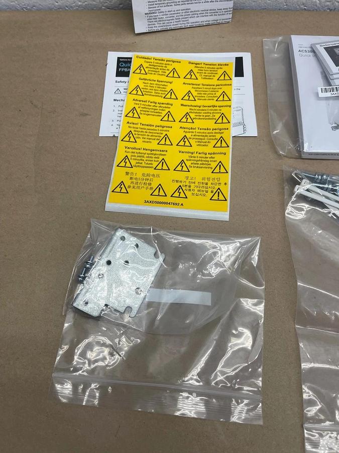 ABB ACS380-040C-12A6-4+K454 AC Drive, Drive SW: V2.17.3.4 *NEW*