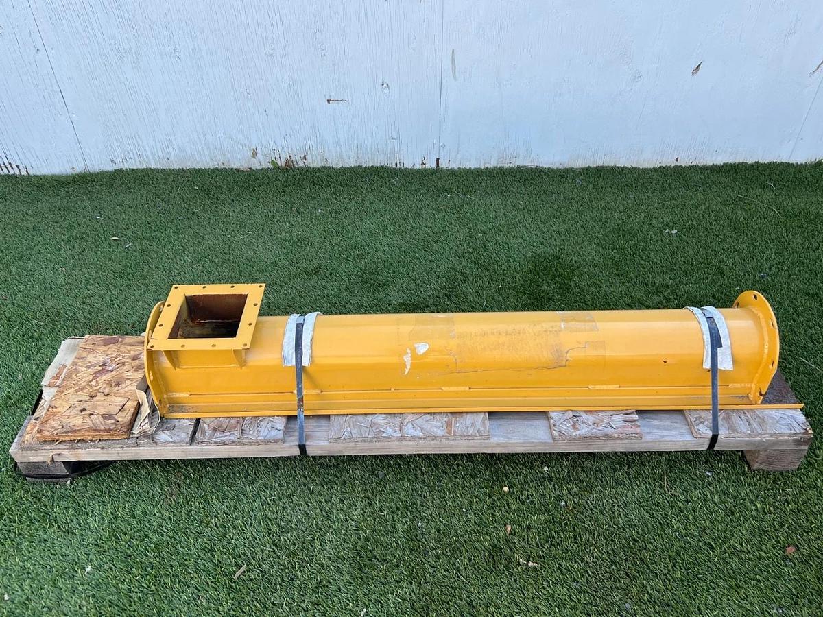 4' Industrial Tubular Screw Conveyor Auger with Hardware