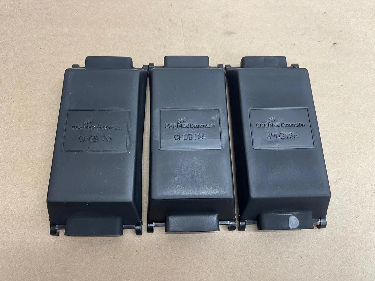New - open box Eaton Cooper Bussmann CPDB165 Terminal Cover - Lot of 3 *NEW*