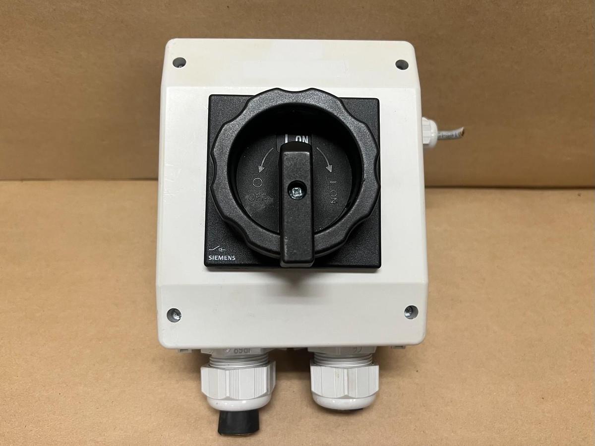 Used Siemens 3LD2565-1TC51 Non-Fused Isolator Switch
