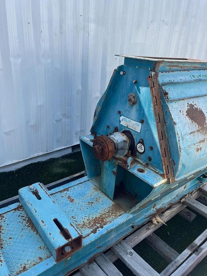 Used Champion 30X22 Hammer Mill w/ Reliance 125HP, 3750RPM Motor, S/N 102149