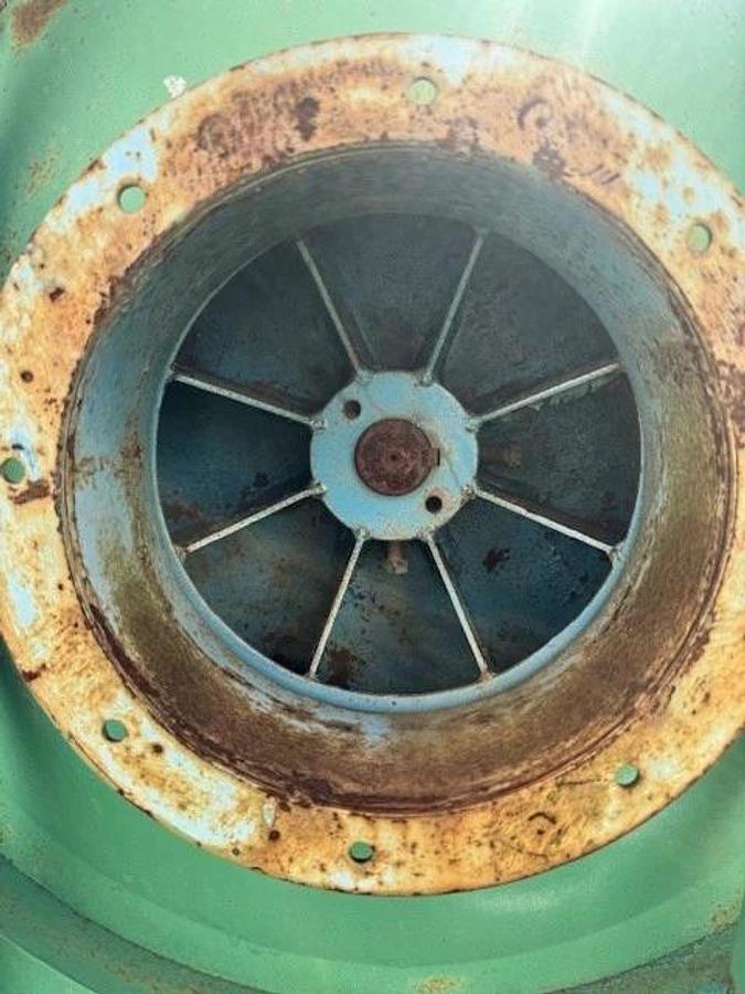 Used CEA-Carter Day Co 4A P CWTH 4, CW Top Horizontal Blower, 7.5 HP 3500RPM 230/460V