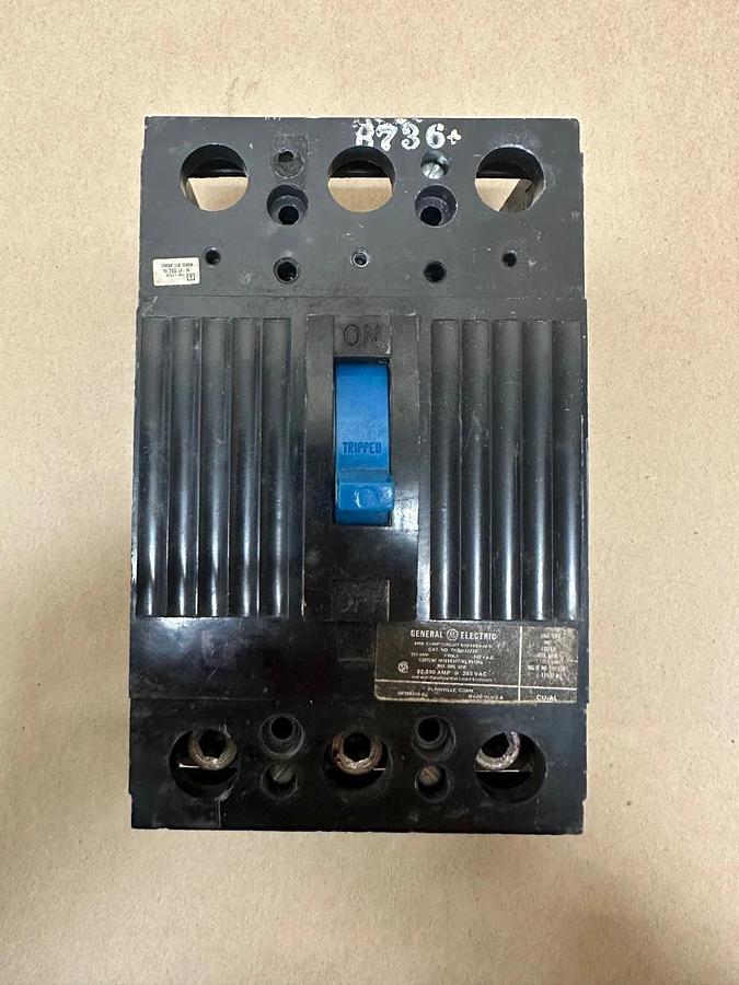 Used General Electric THQD32225 225A Circuit Breaker