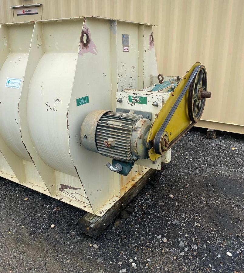 Used Western Pneumatic 6060 Airlock 20hp Drive, 25:1 Ratio, 32 Bolt Holes