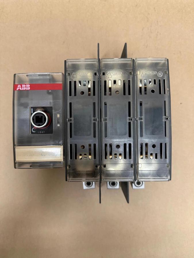 Used ABB OS100J03 Fused Disconnect Switch 100A 600VAC