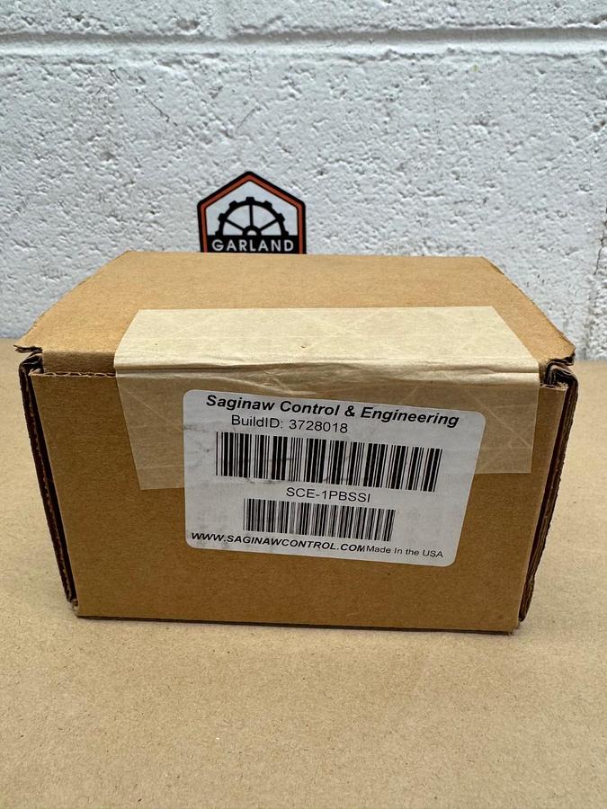 Used Saginaw Control & Engineering SCE-1PBSSI Pushbutton Enclosure *FACTORY SEALED*