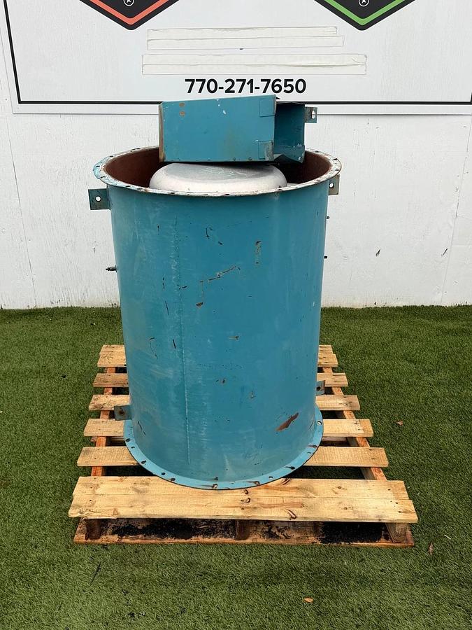 Used Twin City Fan TCVA 28 Vaneaxial Fan Axial Inline Duct Blower