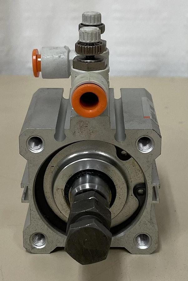 Used SMC CDQ2A40-10DC Compact Cylinder